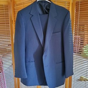 Mens Pinstripe Suit